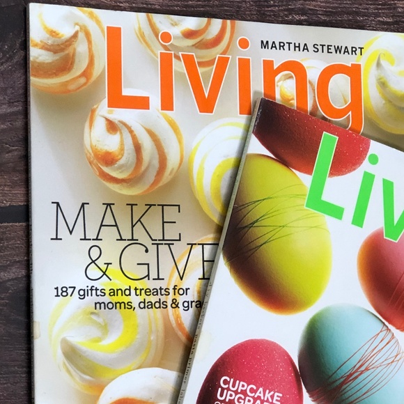MARTHA STEWART Living Magazines 4/2012 & May 2012 Easter Egg & Cupcakes - Picture 2 of 16